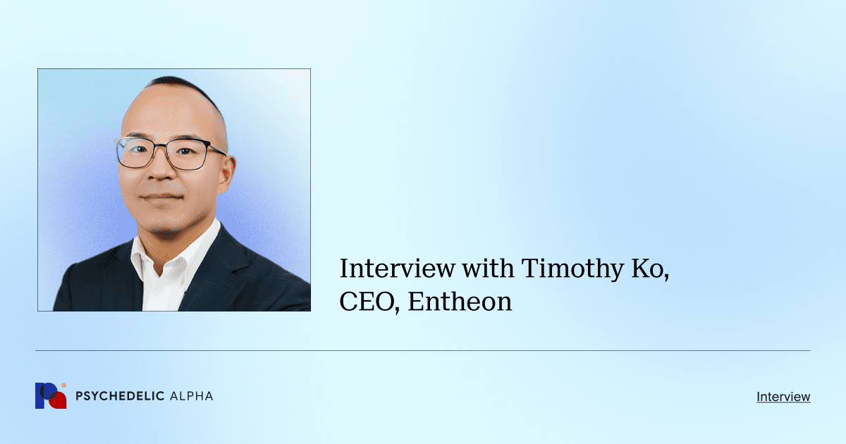 Interview with Timothy Ko, CEO, Entheon