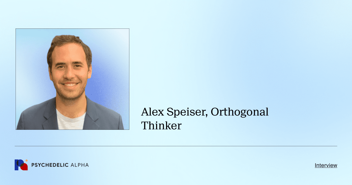 Alex Speiser, Orthogonal Thinker