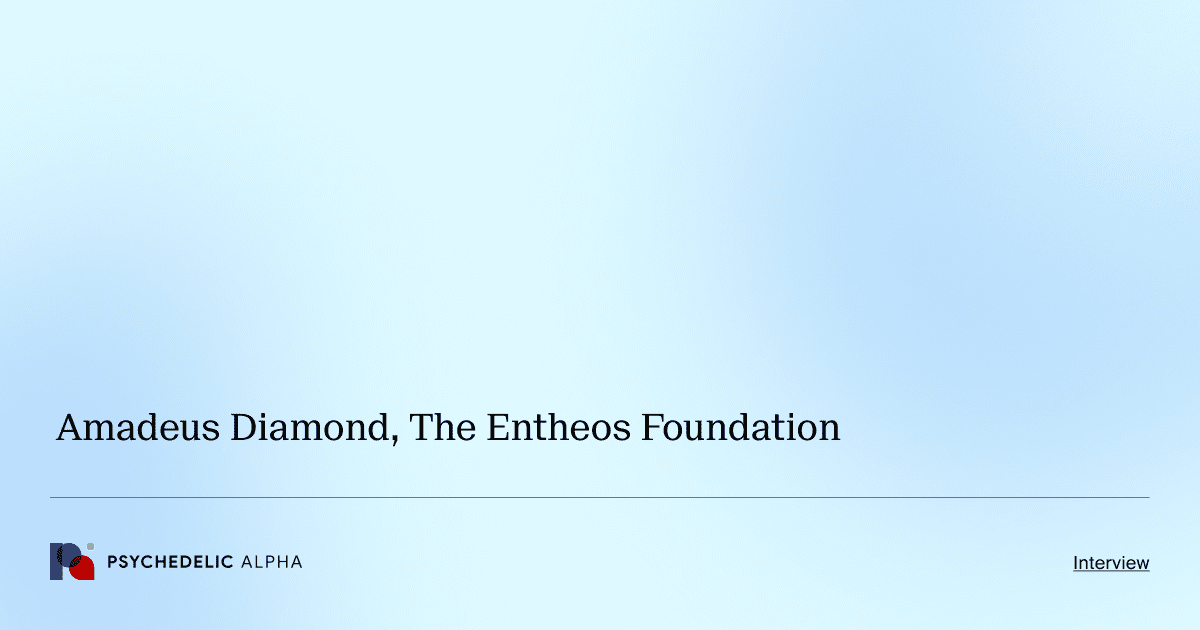 Amadeus Diamond, The Entheos Foundation