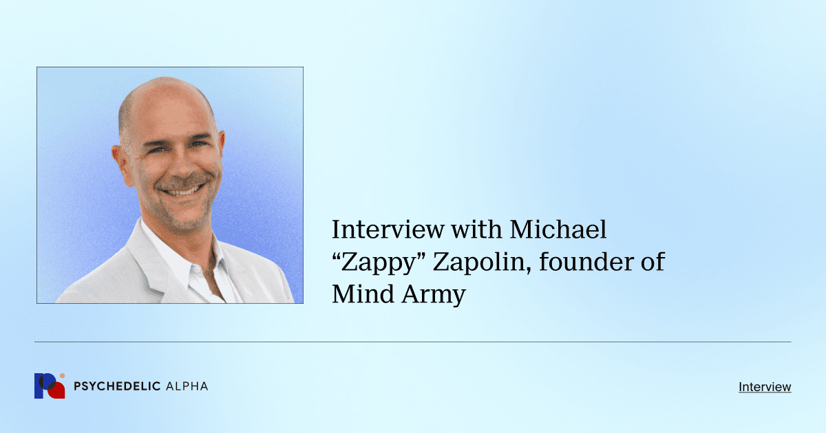 Interview with Michael “Zappy” Zapolin, founder of Mind Army