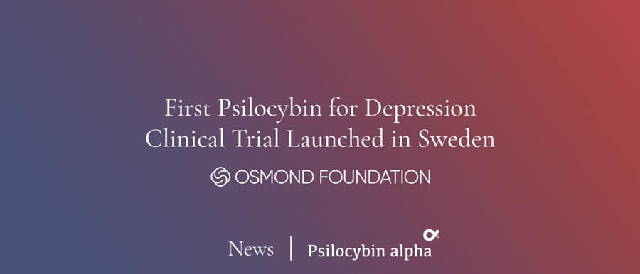 You are currently viewing First Psilocybin for Depression Clinical Trial Launched in Sweden