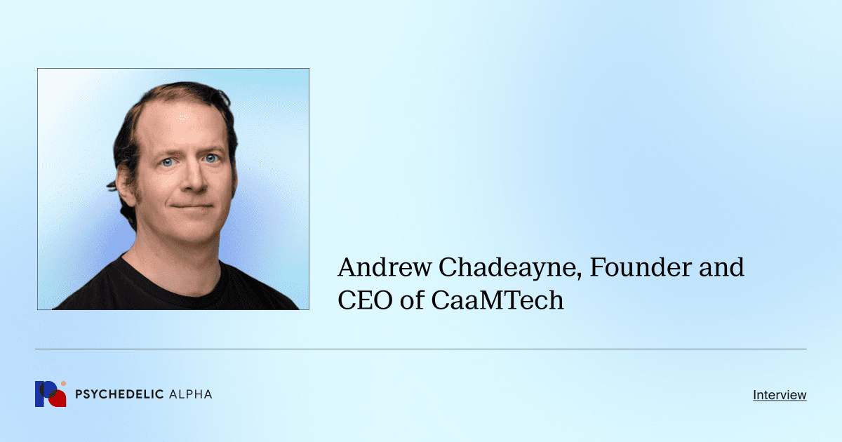 Andrew Chadeayne, Founder and CEO of CaaMTech