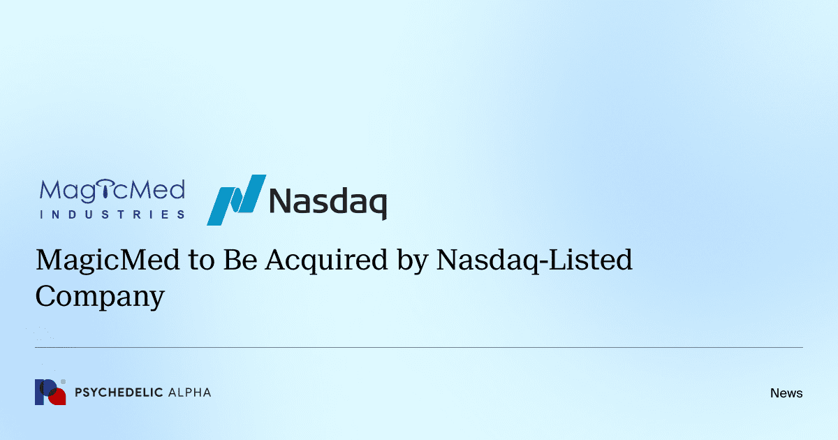 MagicMed to Be Acquired by Nasdaq-Listed Company