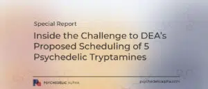 Read more about the article Inside the Challenge to DEA’s Proposed Scheduling of 5 Psychedelic Tryptamines