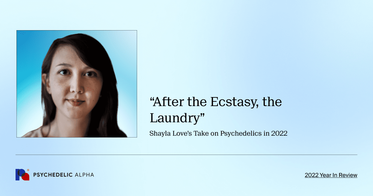 “After the Ecstasy, the Laundry”