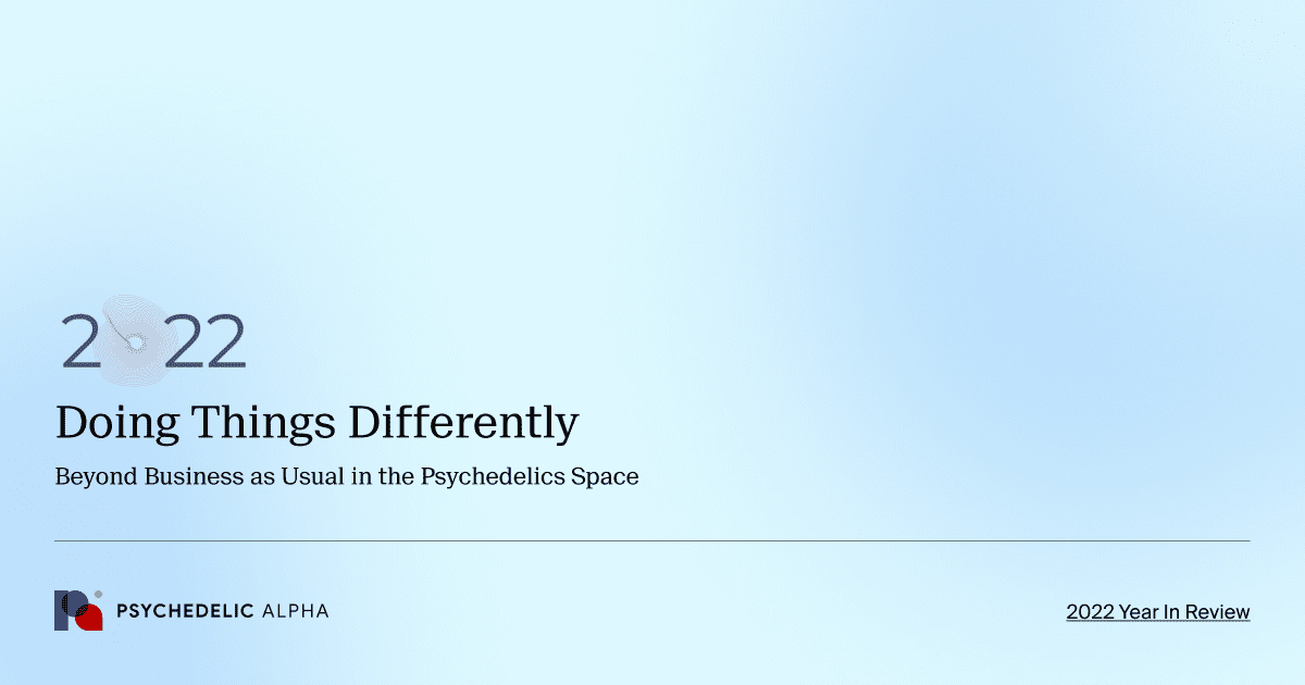 Doing Things Differently