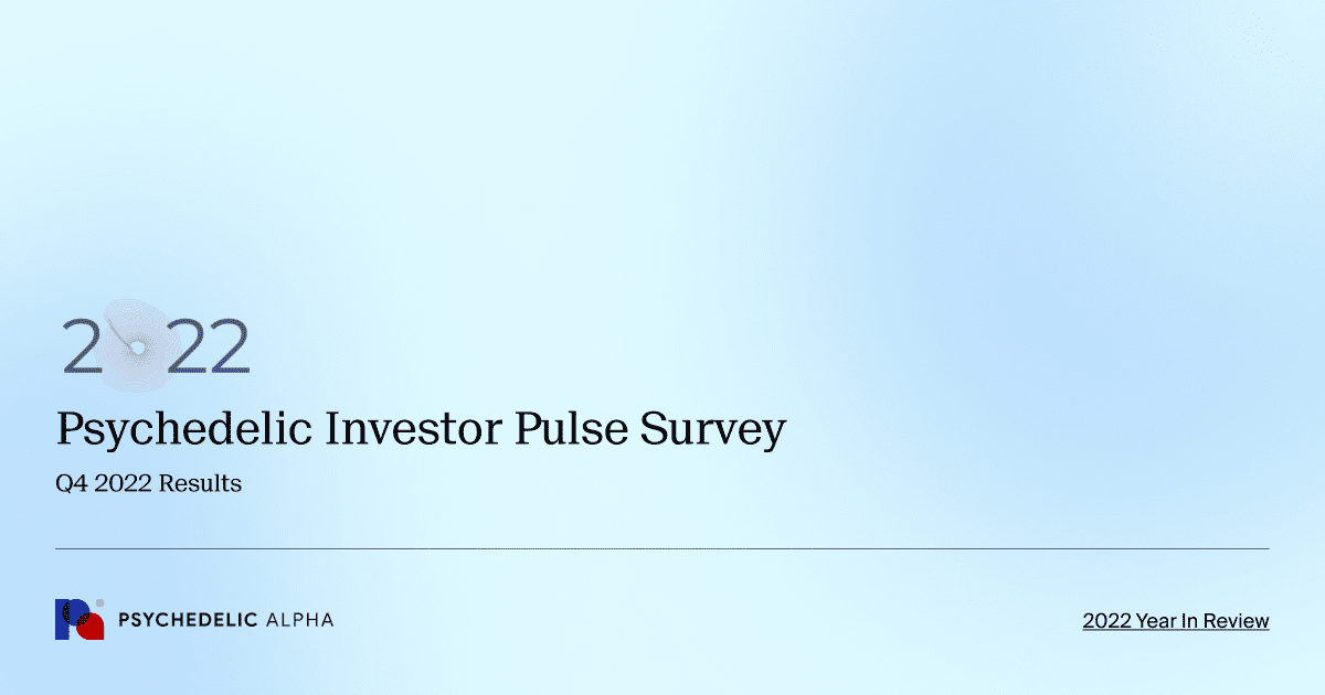 Psychedelic Investor Pulse Survey