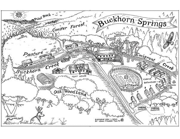 Buckhorn Springs Map