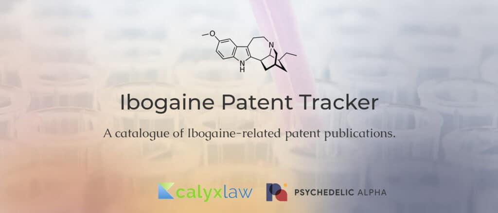 Ibogaine Patent Tracker