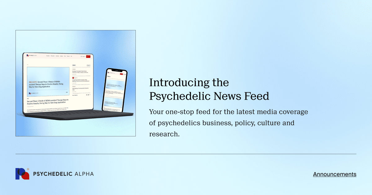 Introducing the Psychedelic News Feed