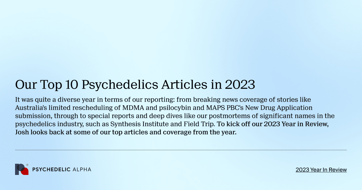 Our Top 10 Psychedelics Articles in 2023