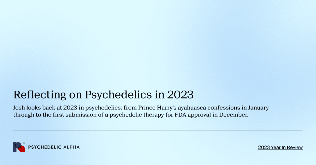 Reflecting on Psychedelics in 2023 (1)