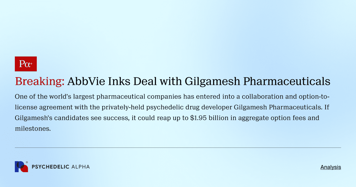 Breaking: AbbVie Inks Deal with Gilgamesh Pharmaceuticals