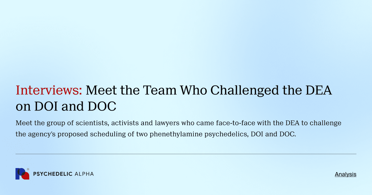 Interviews: Meet the Team Who Challenged the DEA on DOI and DOC
