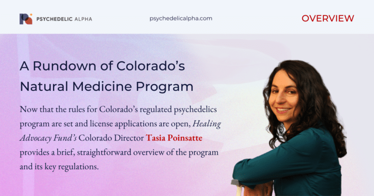 A Rundown of Colorado’s Natural Medicine Program
