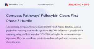 Read more about the article Compass Pathways’ Psilocybin Clears First Phase 3 Hurdle