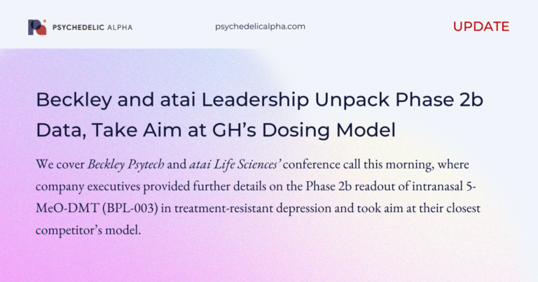 Beckley and atai Leadership Unpack Phase 2b Data, Take Aim at GH’s Dosing Model