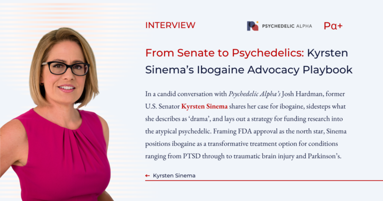 From Senate to Psychedelics- Kyrsten Sinema’s Ibogaine Advocacy Playbook