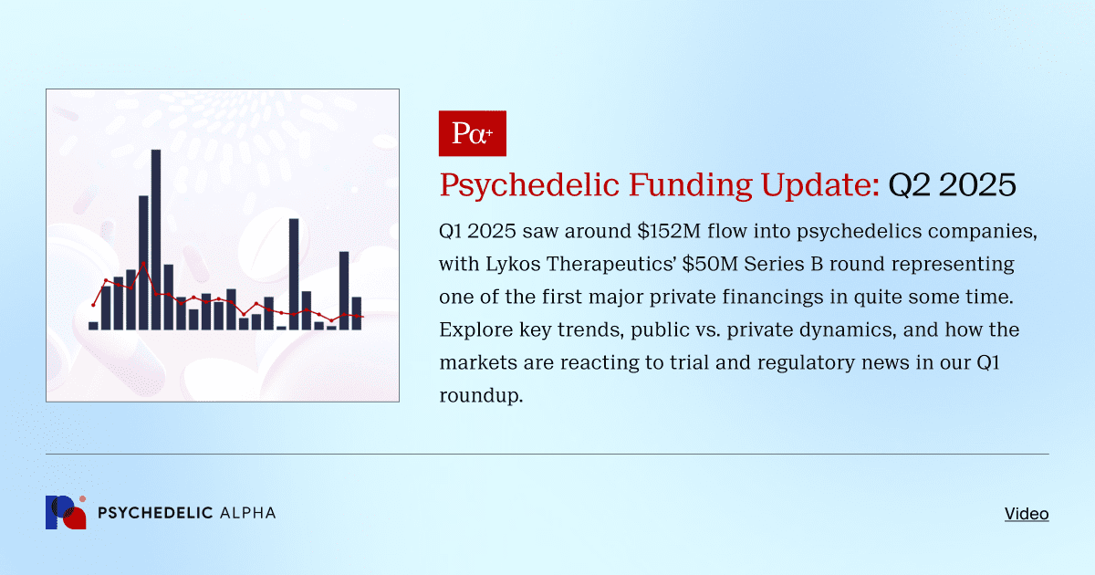 Psychedelic Funding Update: Q2 2025