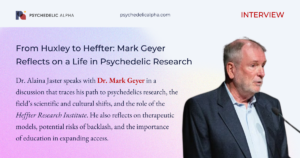 From Huxley to Heffter: Mark Geyer Reflects on a Life in Psychedelic Research