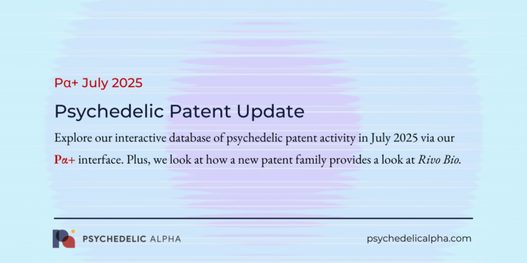 July 2025 Psychedelic Patent Analysis Headers