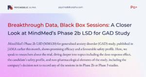 Header - Breakthrough Data, Black Box Sessions- A Closer Look at MindMed’s Phase 2b LSD for GAD Study