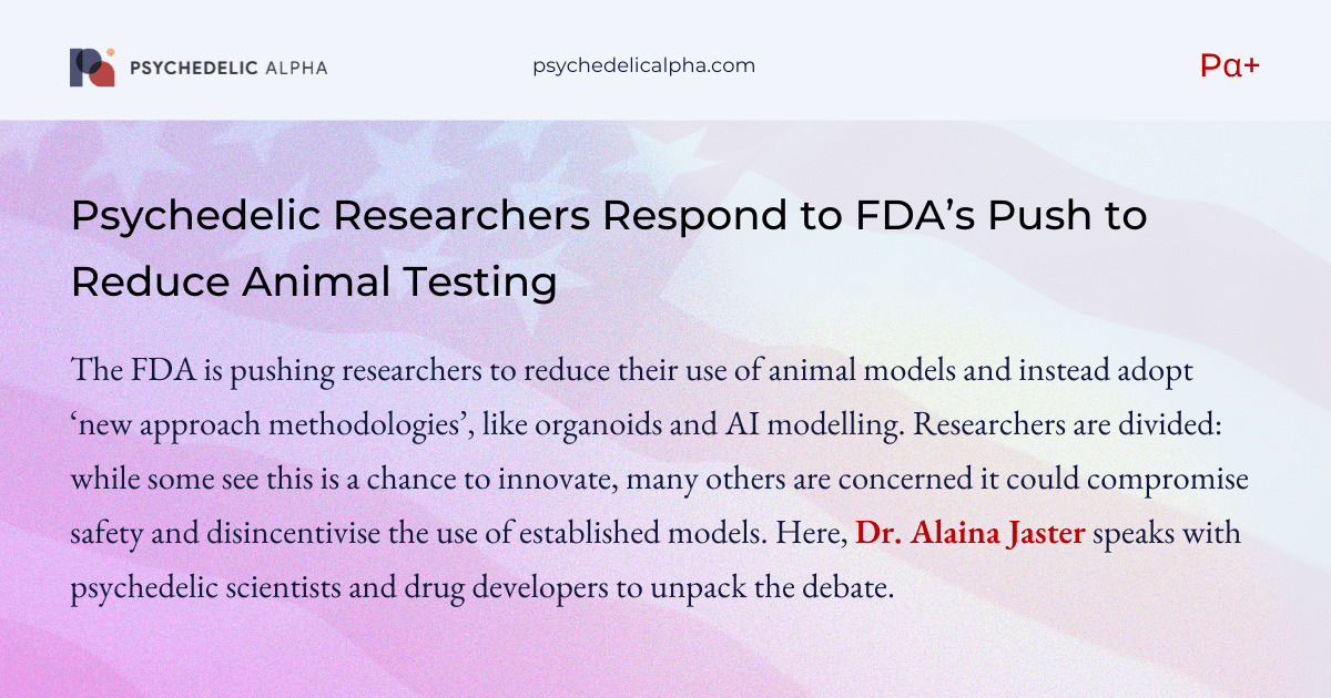 You are currently viewing Psychedelic Researchers Respond to FDA’s Push to Reduce Animal Testing