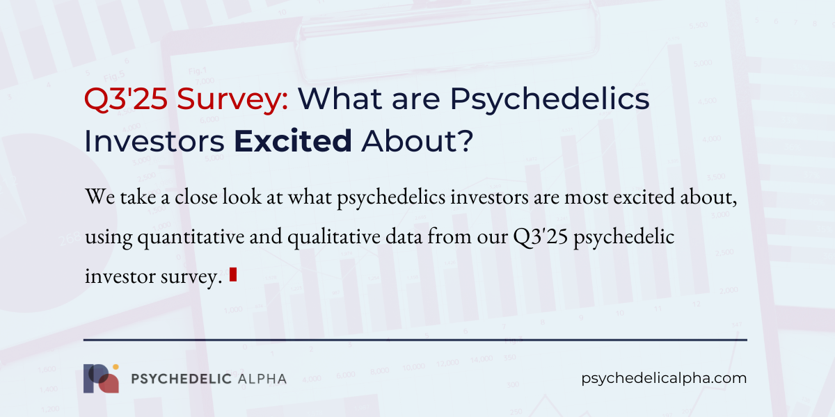 You are currently viewing Q3’25 Survey: What are Psychedelics Investors Excited About?
