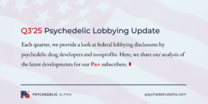 Read more about the article Q3’25 Psychedelic Lobbying Update