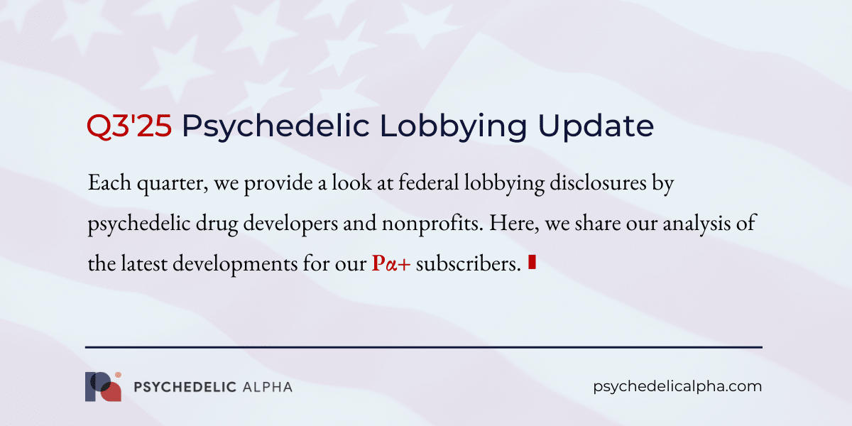 You are currently viewing Q3’25 Psychedelic Lobbying Update