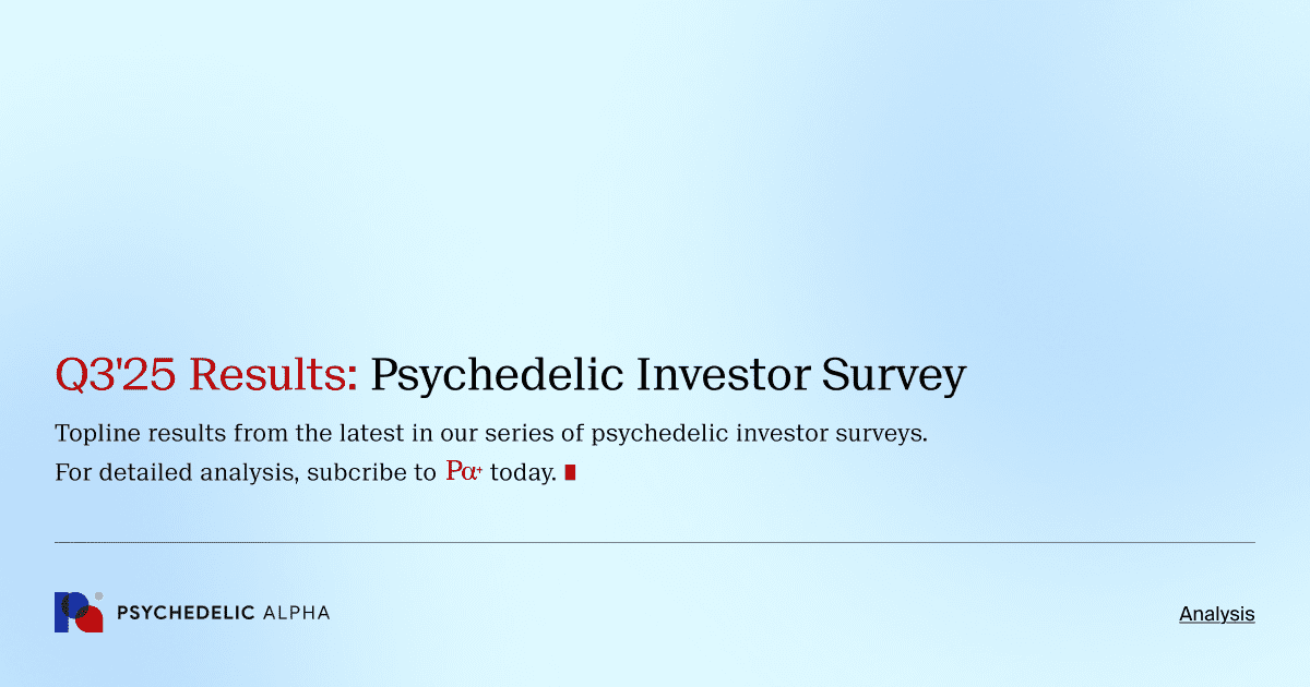 Q3'25 Results_ Psychedelic Investor Survey
