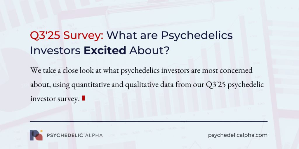 Q3'25 Survey- What are Psychedelics Investors Excited About?