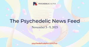 Read more about the article The Psychedelic News Feed: November 3 – 9, 2025