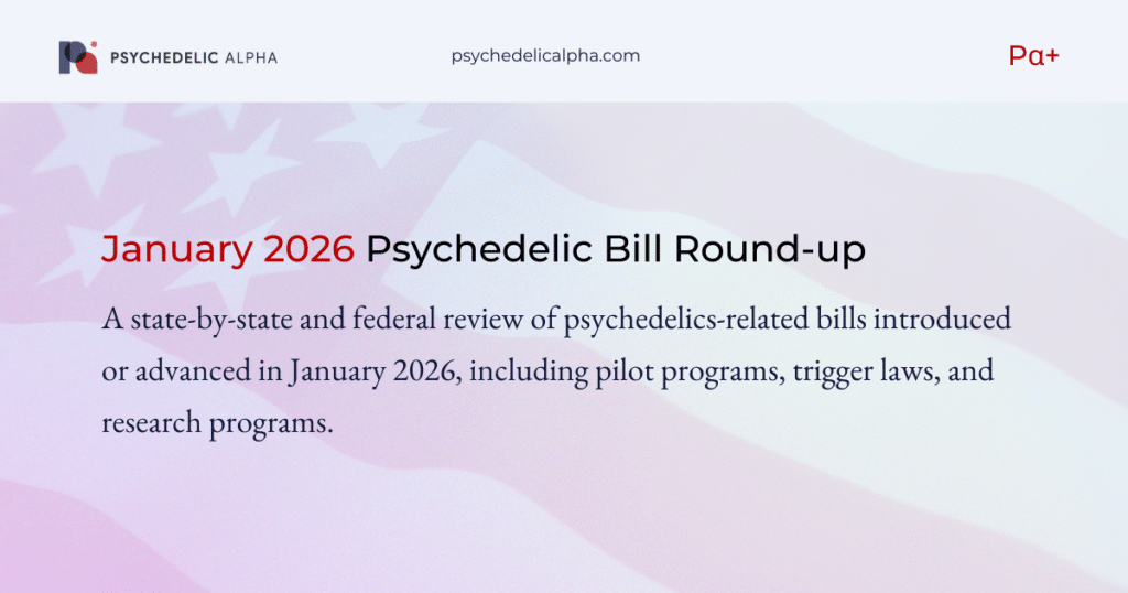 January 2026 Psychedelic Bill Round-up