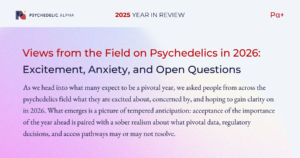 Read more about the article Views from the Field on Psychedelics in 2026: Excitement, Anxiety, and Open Questions