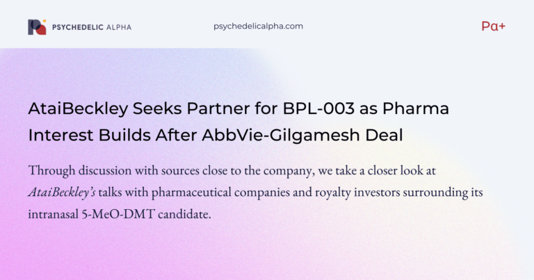 AtaiBeckley Seeks Partner for BPL-003 as Pharma Interest Builds After AbbVie-Gilgamesh Deal header
