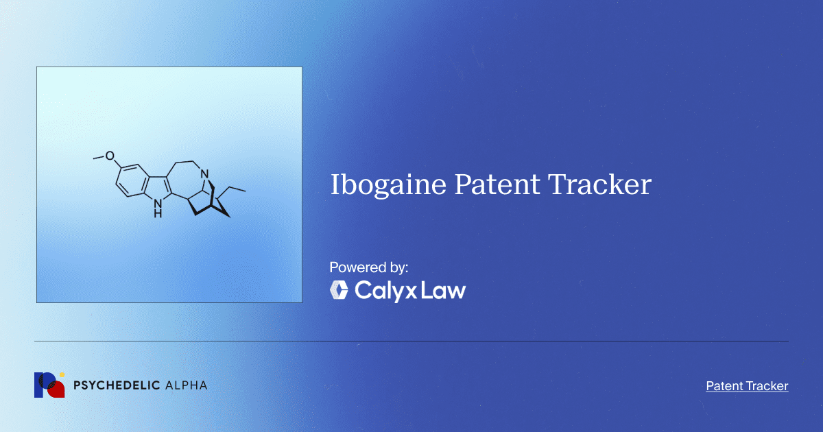 Ibogaine Patent Tracker