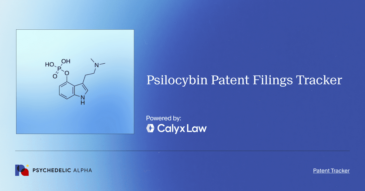 Psilocybin Patent Filings Tracker