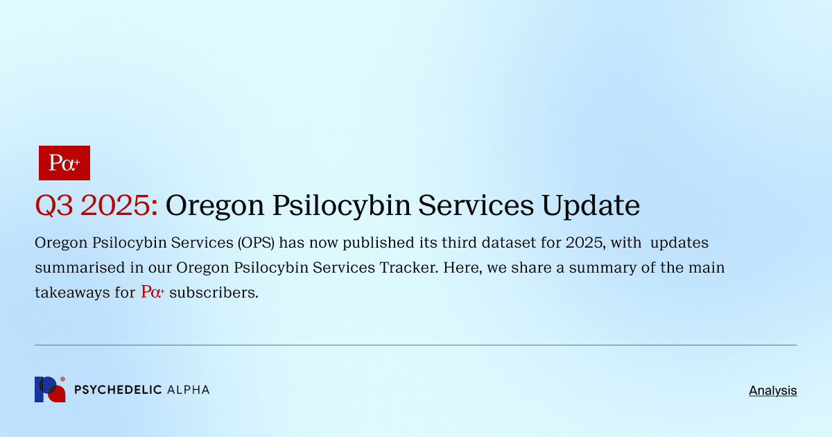 Q3 2025_ Oregon Psilocybin Services Update
