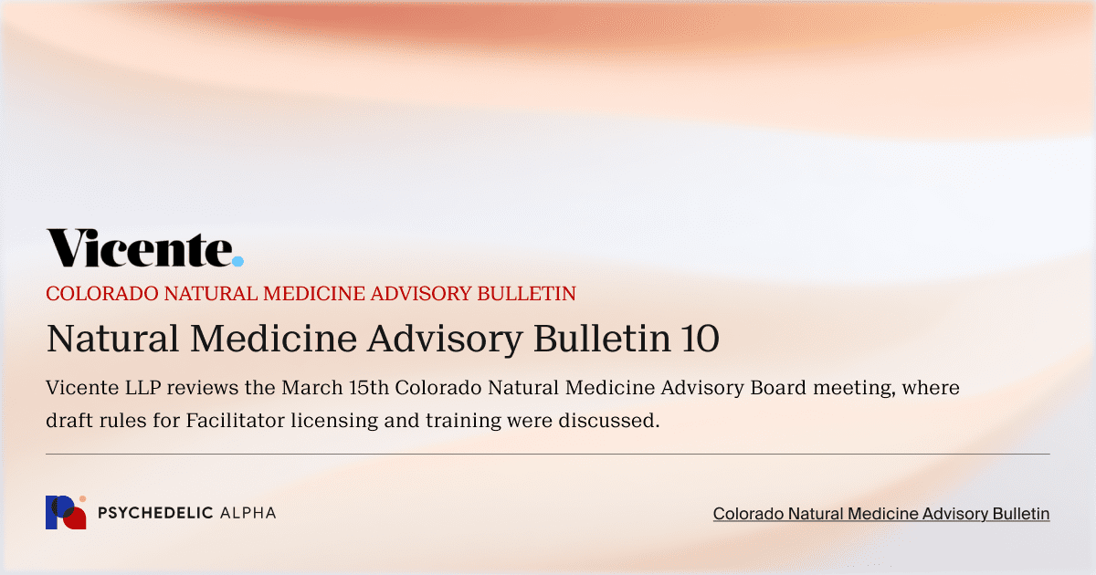 Natural Medicine Advisory Bulletin 10