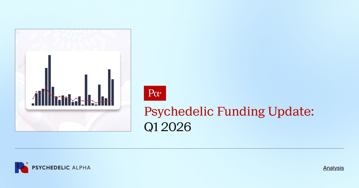 Psychedelic Funding Update: Q1 2026