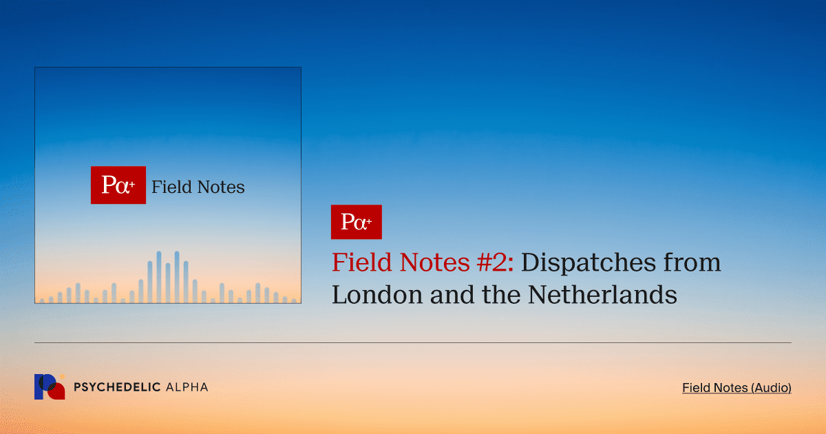 Field Notes #2: Dispatches from London and the Netherlands